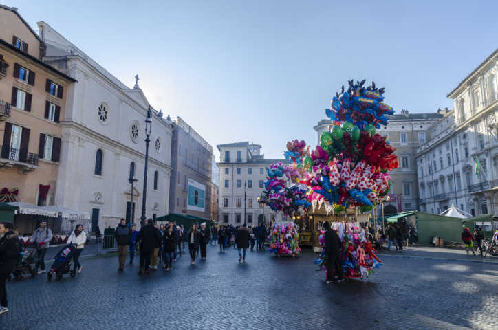 145 - Italia - Roma - plaza Navona